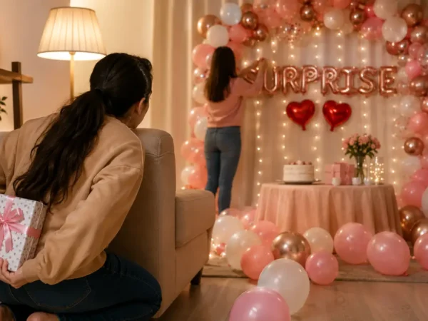 Planning a Surprise Setup Without Being Caught | Hayat Balloon Decoration